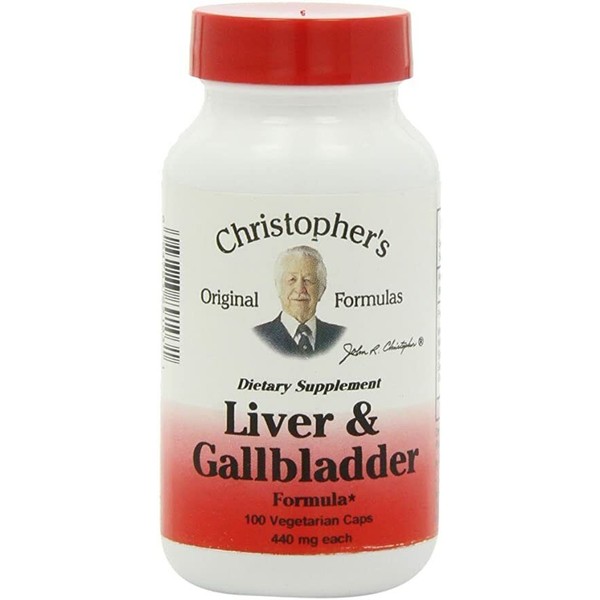 Dr. Christopher's Liver & Gallbladder Formula (100 Vegetarian Caps)