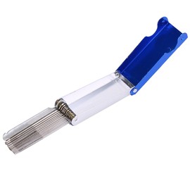 Práctica guitarra Bass Nut Bridge File Set Luthier Tool Box con 13 archivos redondos 1 Flat File