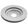 TRQ Front Semi-Metallic Brake Pad & Coated Rotor Kit Compatible