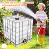 PATIKIL 45° IBC Lid Filter Cover 163mm Plastic Ton Barrel