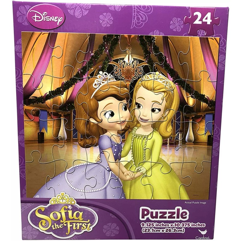 Cardinal Set of 2 Sofia The First Puzzles