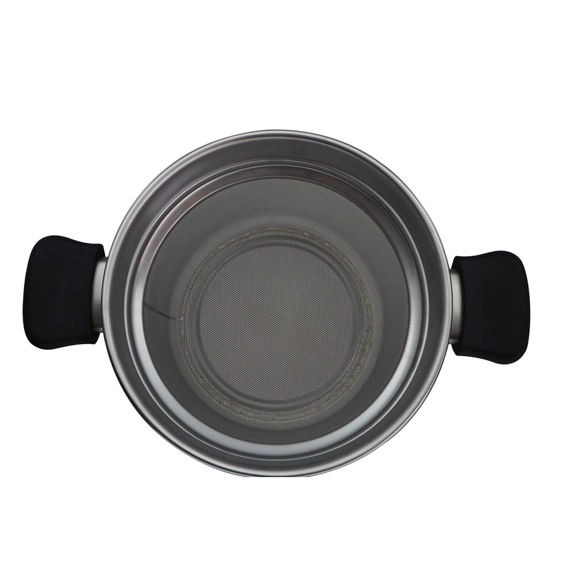 Willow Wiccan Striae Stainless Steel Colander 22 cm 312161