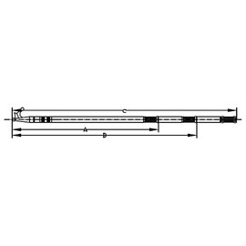 White Water 56305 Deluxe Telescoping Boat Hook | 3 Sections | Aluminum Boat Pole | Extends from 42" to 92" | Lightweight