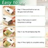 6-Gear Adjustable Mini Bag Sealer, with LED Display, Cutter &