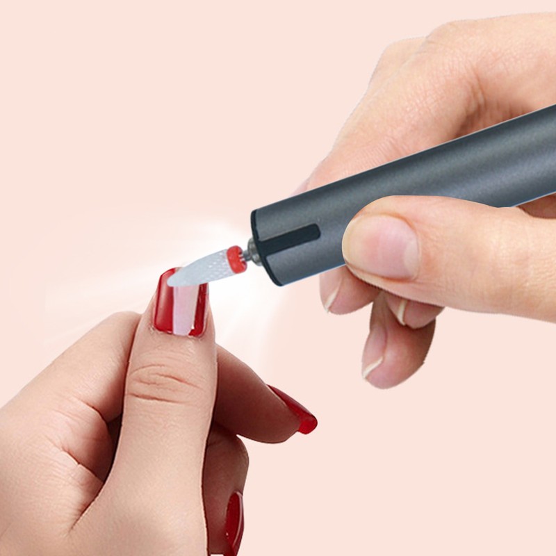 Electric Nail Grinding Machine Portable Rechargeable Nail Polishing Machine for