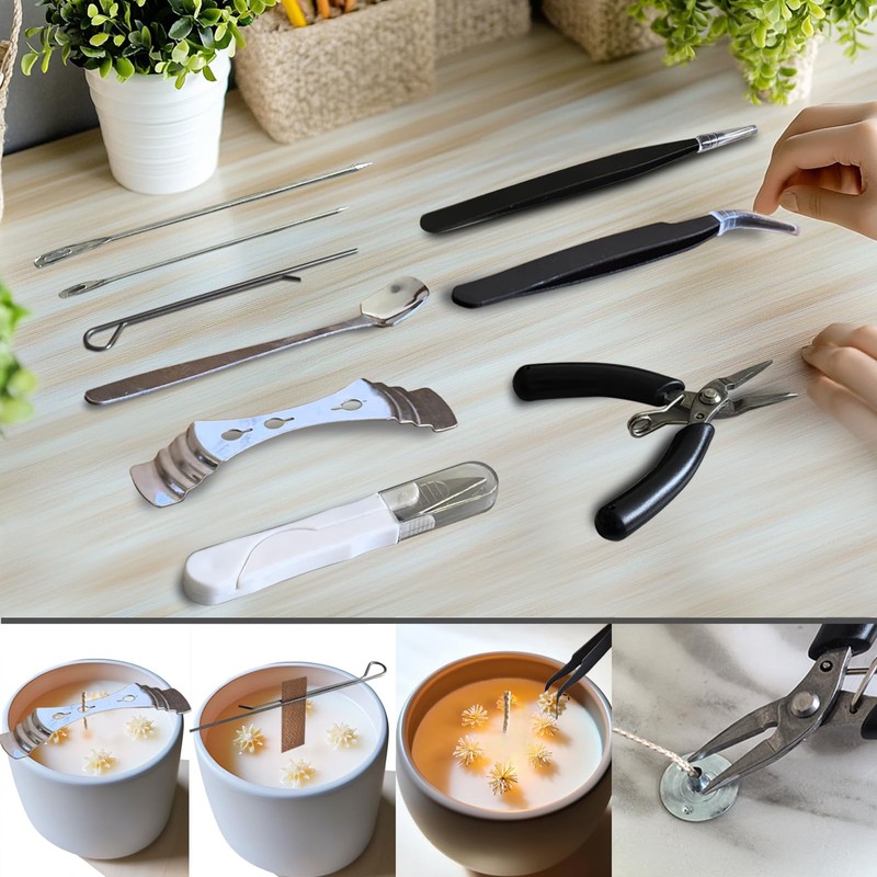 Candle Making Kit for Adults Beginners with Storage Bag, Candle