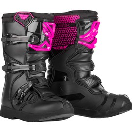 Fly Racing Maverick MX Youth and Mini Boots (Pink/Black, 2)