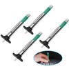 4-Pack Tire Tread Depth Gauge 32nds, Tire Depth Measuring Tool