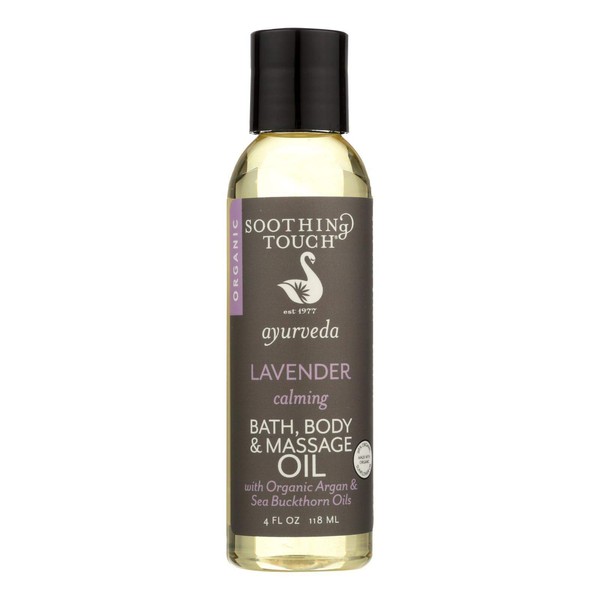 Soothing Touch Bath Body And Massage Oil - Organic -