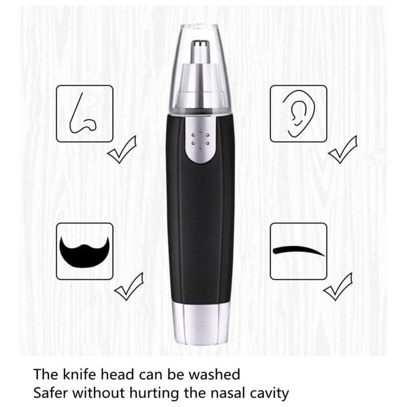 TOPMED ETS Nose Hair Trimmer Stainless Steel Nose Hair Remover