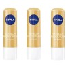 Nivea 3 Piezas Balsamo Labial Vainilla Butter Cream 4.8g