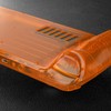 eXtremeRate Clear Orange Custom Faceplate Back Plate Shell for Steam
