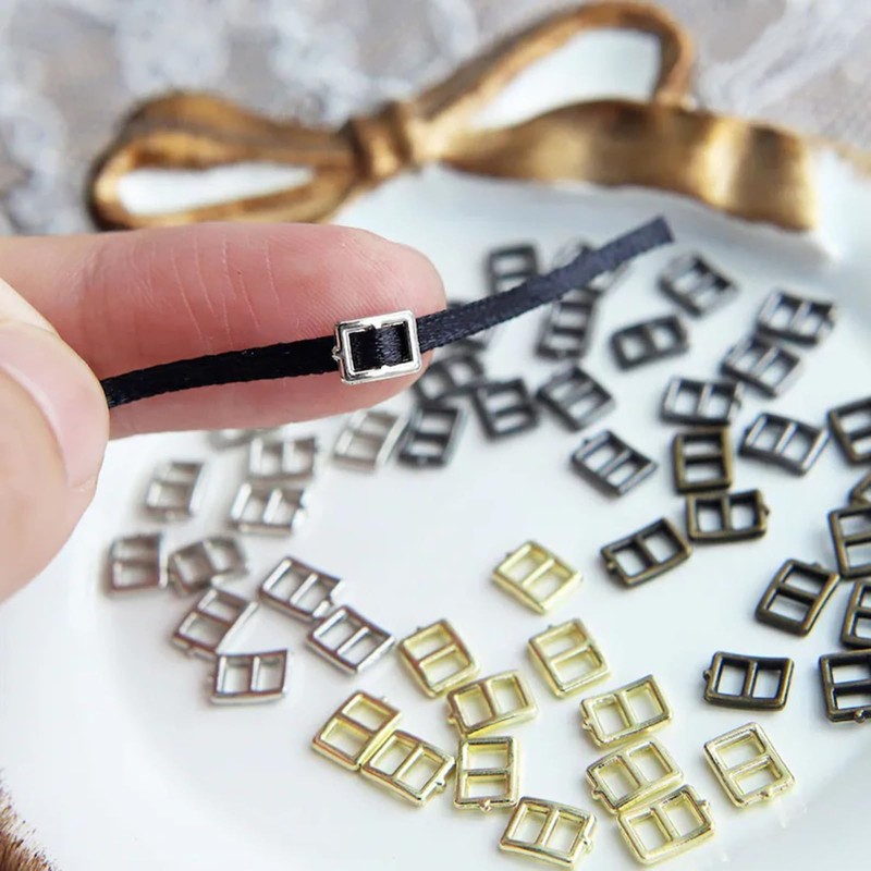 3mm / 0.12 inches (Inner Diameter) Super Tiny Buckles, Doll