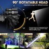 Super Bright LED Headlamp 4 Pack, High Lumen Rechargeable Head