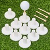 10 Set Golf Rubber Tee Holder Set for Driving Range