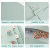 Enamel Pin Display Book - 4 Page Leather Travel Organizer