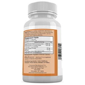 Turmeric Curcumin with Triphala - 2250mg/d - 120 Veggie Capsules - 95% Curcuminoids with Black Pepper Extract (Bioperine)