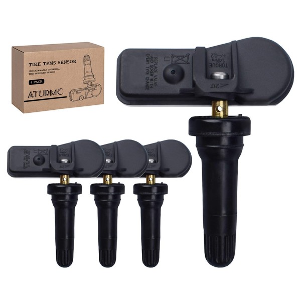 ATURMC Set of 4 TPMS Tire Pressure Sensor Compatible with