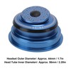 Viaron Bicycle Bearing Headset Aluminum Alloy Mountain Bike Sealed Bearing