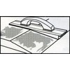 Concrete Hand Float w/Bevel Magnesium 8" Bevel 16" x 3.25"