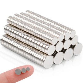 330 Pcs Small Neodymium Disc Magnets Strong, 3 Different Mini Size Round Rare Earth Magnets for Crafts, Tiny Mini Circle Fridge Magnet for Whiteboard, Miniatures, Office