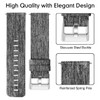 Compatible for Popglory Smartwatch Band, Giaogor Breathable Nylon Woven Fabric