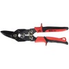 Connex COXT244261 Straight/Left Compound-Action Tin Snips, Black/Red, 260 mm