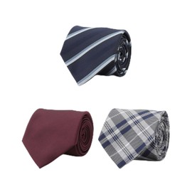 Orihika Necktie Set of 3, Washable, Gift Box, Men's, Free Size, Set of 3, Other (AZSET7-5)