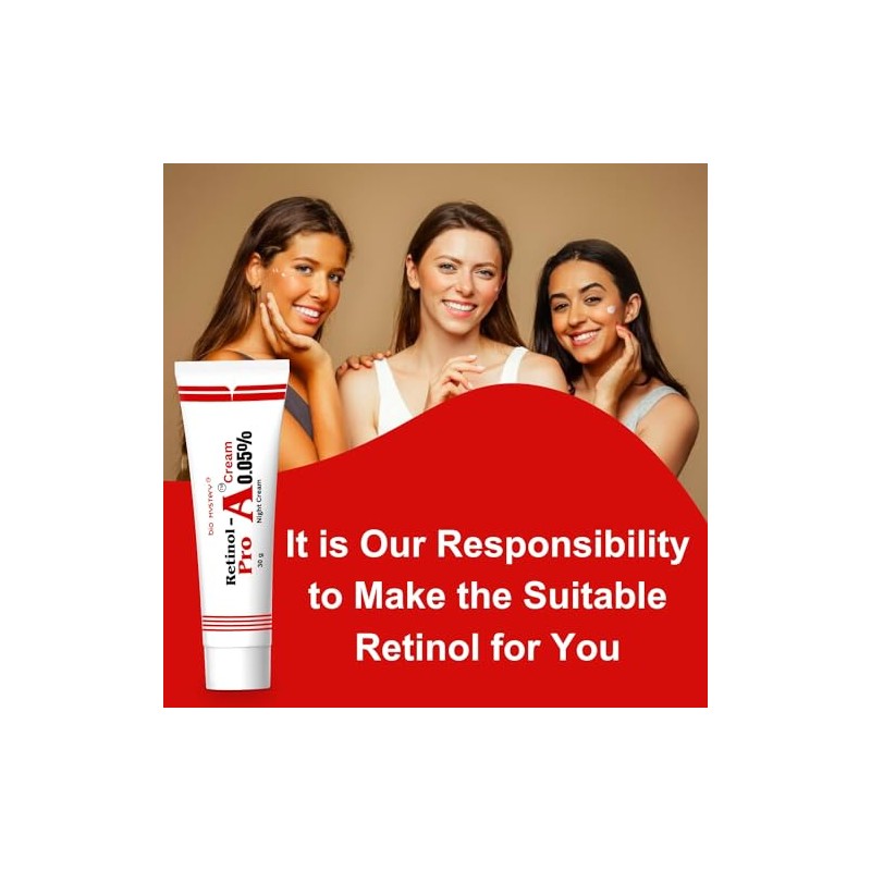 Retinol Pro 0.05 Night Cream 1.05 Ounce | 30 Gram