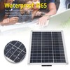 15W 12V Solar Charging Panel Professional Efficient Monocrystalline Silicon Solar