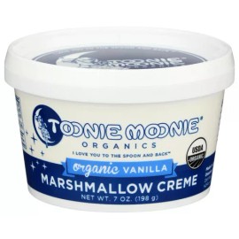Toonie Moonie Organics Light Vanilla Cream Marshmallow 7 oz (Pack of 6)