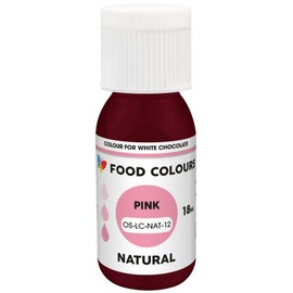 Food Colours Natural Liquid Food Colouring - Pink 18ml