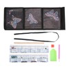 Wall Hanging Storage Bag DIY Diamond Printed Butterflies Storage Bag