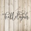Hallelujah Script Stencil - Reusable Stencils for Painting - Create