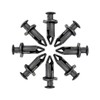 LABLT 100 pcs Car 8mm Dia Hole Plastic Rivets Fastener