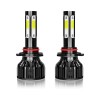 CHUSYYRAY 6000K 6x LED Headlight Fog Light Bulbs For Dodge