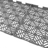 Pure Garden 50-LG1169 Gray Interlocking Patio and Deck Tiles Set