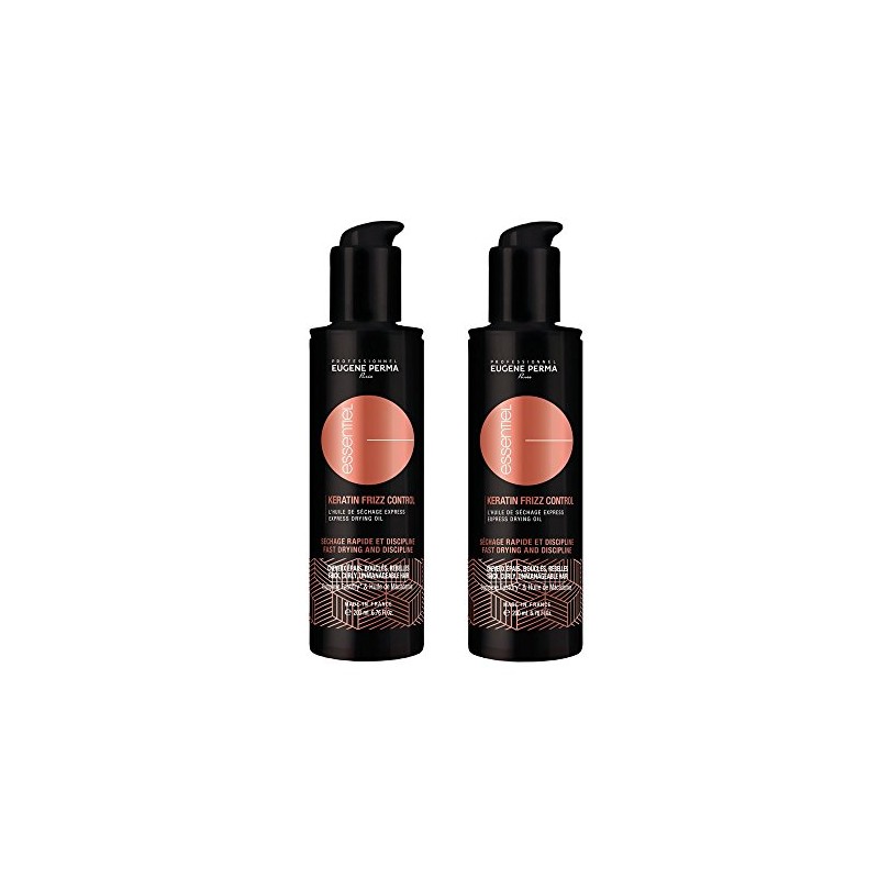 Essentiel Keratin Frizz Control Express Drying Oil Tames the Material