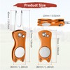 TIXIPEM Golf Divot Repair Tool- Switch Foldable Divot Tool Rack