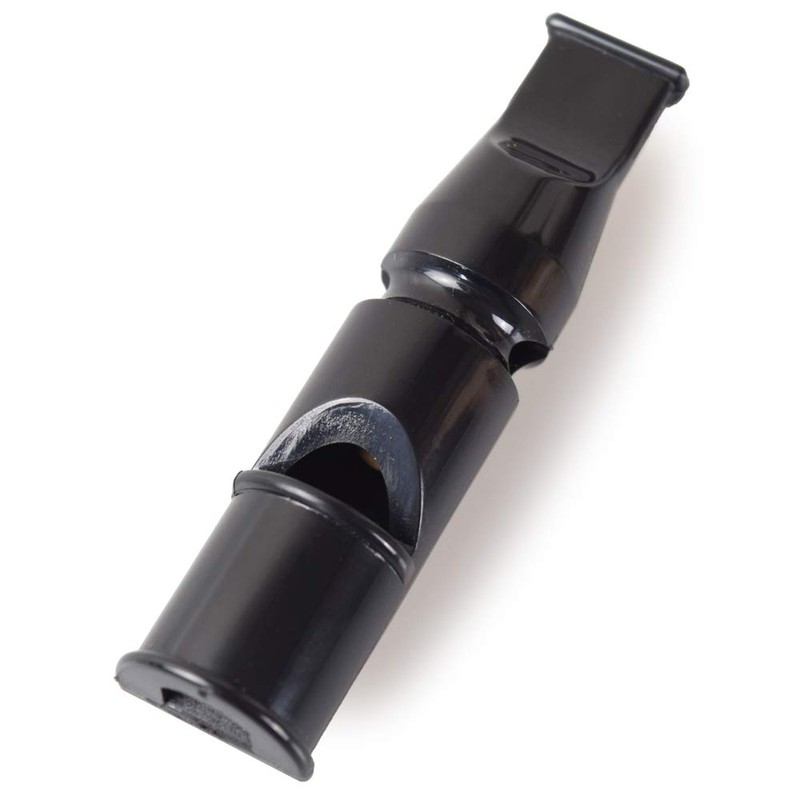ACME Double Tone Whistle No. 641 Black with Free Leather