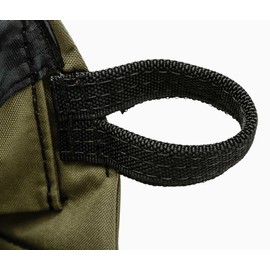 The Diamondback Elias 2.0 Tool Pouch, Ranger Green, Left Side | for Carpenters, Remodelers, Framer | Holder for Drill, Driver, Hand Tools, Chalk Line, Punch, Chisel, Marker | 17.5"x11.25"