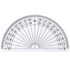 Plastic Protractor for Angle Measurement Student Math 180 Degrees, 4