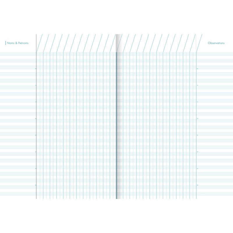 Clairefontaine 3129C Course Book DIN A4, 21 x 29.7 cm,