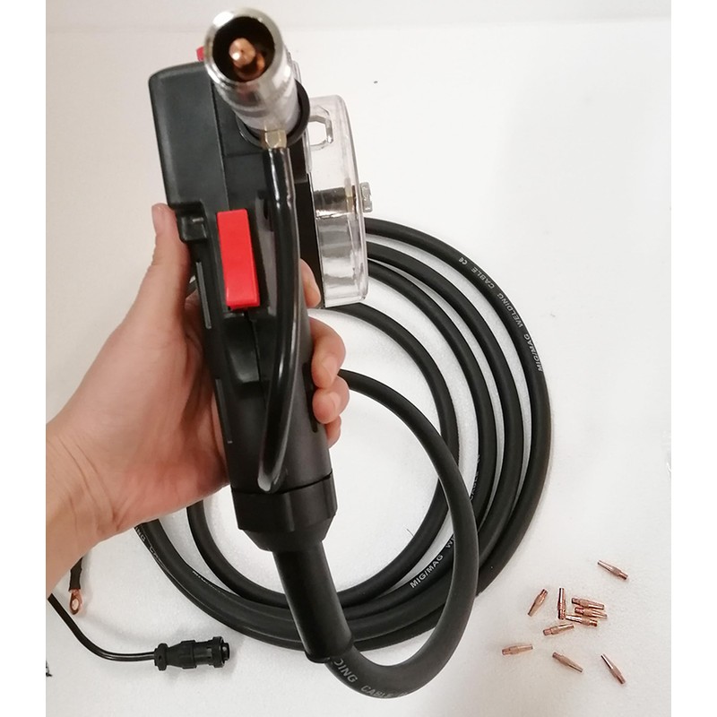 HQHAOTWU Spool Gun Aluminum Welding Spool Gun Fits Miller 210