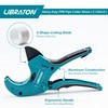 Libraton PVC Pipe Cutter 2-1/2", Large PVC Cutter, Improved Blade