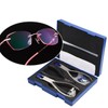 QANYEGN Professional Eyeglass Pliers, Eyeglass Repair Pliers, Optical Tool Kit