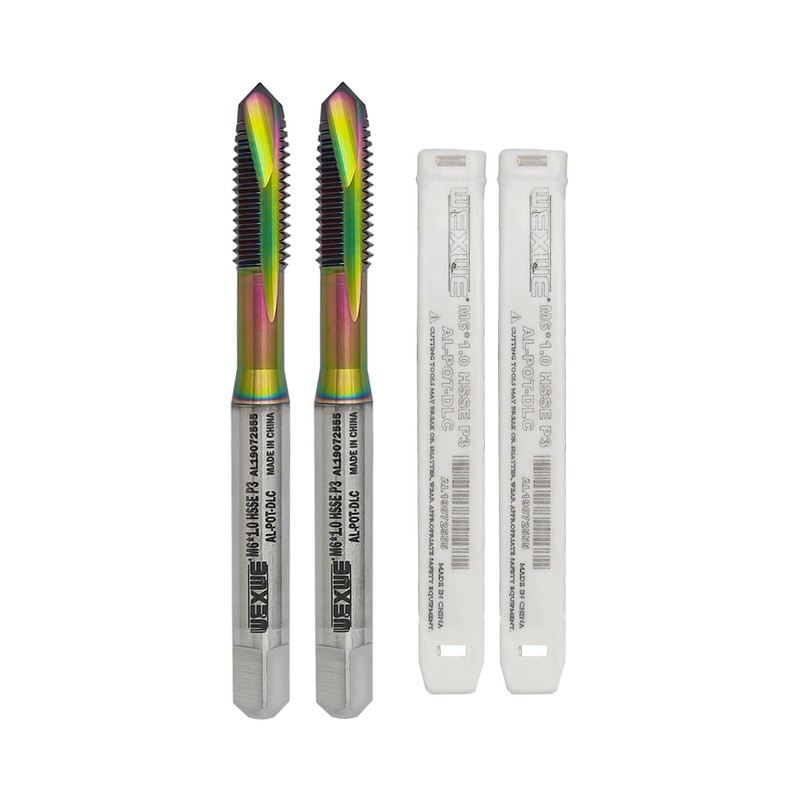 WEXWE Tools M6 x 1.0 Spiral Point Threading Tap, Metric