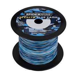 SpiderWire Stealth® Blue Camo Braid™