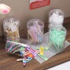 MIGUIWOR 2 Cotton Pad Dispenser, Cotton Bud Container, Cotton Pads