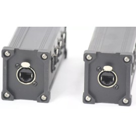 Fat Toad 4 Channel DMX Hub Over Network Signal XLR Cable Extender FAT TOAD (2 Pack)